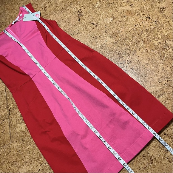 Boden Helena Chino Color Block Dress NWT Sz 6R - Picture 11 of 12